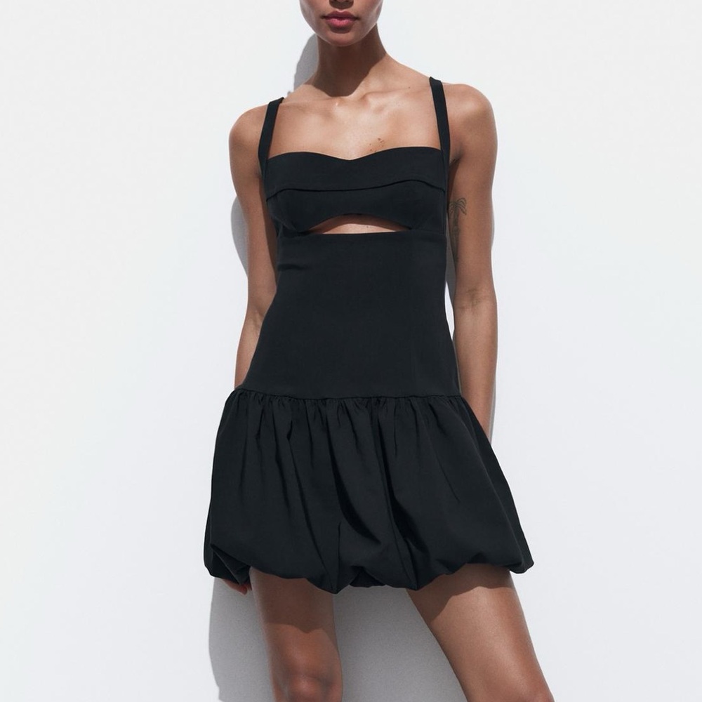 Zara Black Cutout Dress